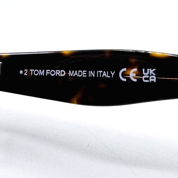 Tom Ford Sunglasses Fiore TF1195 52B Havana Frame Gradient Brown Lens 63-6-140 main image 11